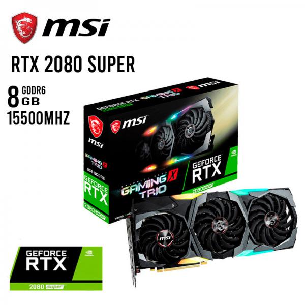 tarjeta de video msi geforce rtx 2080 super 8gb gddr6 912 v372