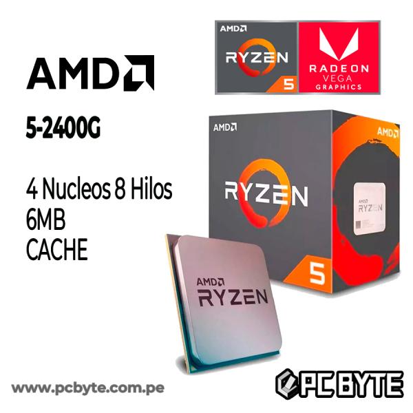 Amd ryzen 5 2400g especificaciones hot sale