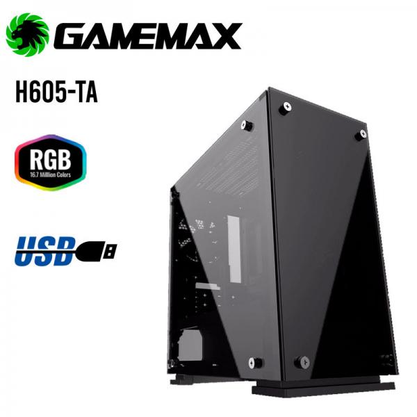 Gamemax - Gabinete H605-TA RGB