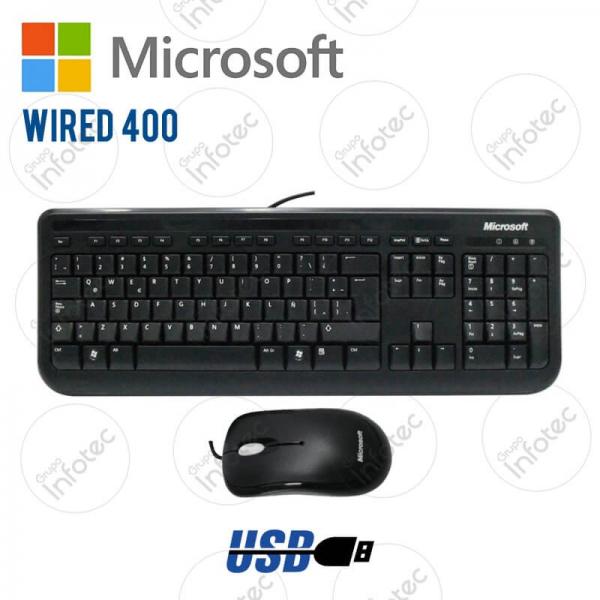 Teclado microsoft shops wired 400