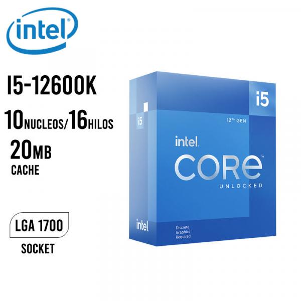 Procesador Intel Core i5 12600K 3.70GHz 