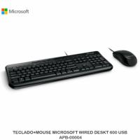 Comprar Kit Teclado Mouse Microsoft USB Apb00004